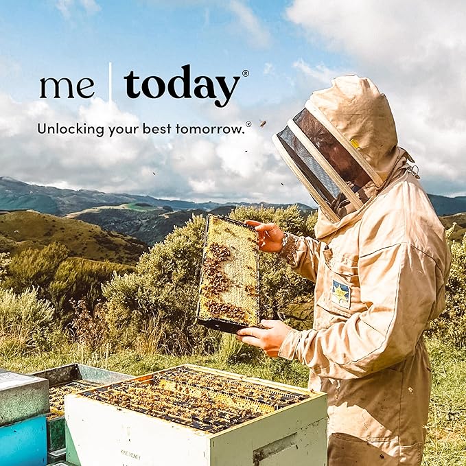 Me Today Manuka Honey UMF 13+/MGO 404+ from New Zealand Authentic Raw &amp Unpasteurized Honey | Raw Manuka Honey for Daily Wellness Support | Delicious Honey Crafted by Bees in 8.8oz
