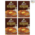 Lund’s Swedish Pancake Mix Deliciously Thin &amp Light Pancakes 12 oz Traditional Scandinavian Recipe - Easy Mix for Breakfast or Brunch [Pack of 4]