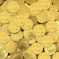 Chocolate Coins | 2 Pound Bag | Gold Coins Chocolate | Individually Wrapped Pirate Coin Candy | Bulk Gold Candy for Goodie Bags Parties &amp Holiday Gifts