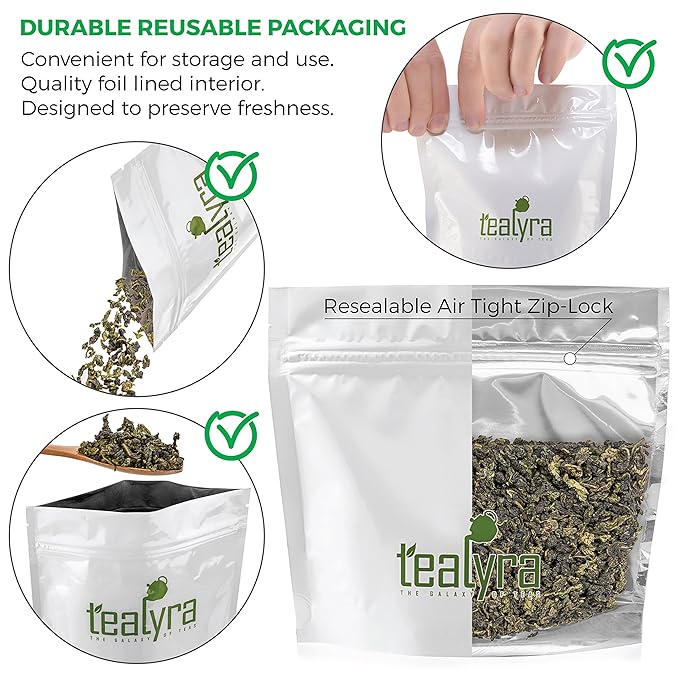 Tealyra - Tie Guan Yin - Oolong Loose Leaf Tea - Iron Goddess of Mercy - Healing Properties - Best Chinese Oolong - 220g (8-ounce)
