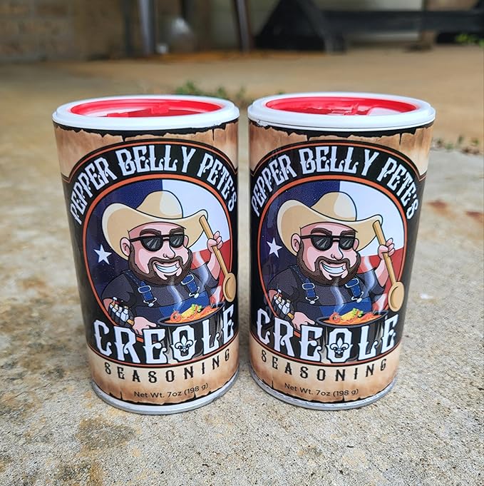 PEPPER BELLY PETE'S CREOLE SEASONING 7 OZ - 2 Pack