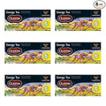 Celestial Seasonings Energy Black Tea Caffeinated 12 Tea Bags Box (Pack of 6)