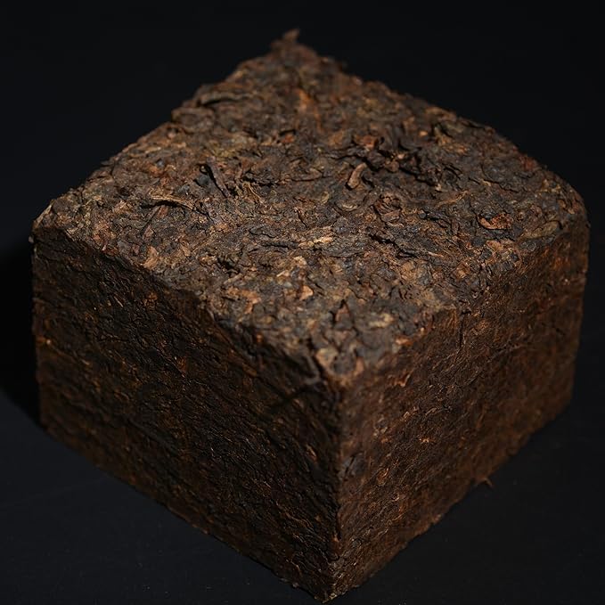 Dian Mai Seal of Emperor series Pu'er teaprocessed in 2007 by 300 years old tea tree leaves 500 grams cubic brick（1.1lb）