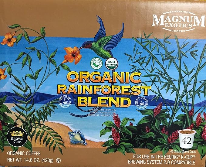 Magnum Exotics Sumatra Mandheling Blend - Dark Roast Ground Coffee 100% Arabica Coffee Full Body &amp Rich Coffee Flavor Sweet &amp Savory Notes - Sumatra Blend 1 Lb Bag (16 oz)