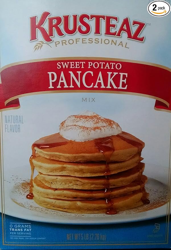 Sweet Potato Pancake Mix Krusteaz 5lb Box (2 Count Per Order)