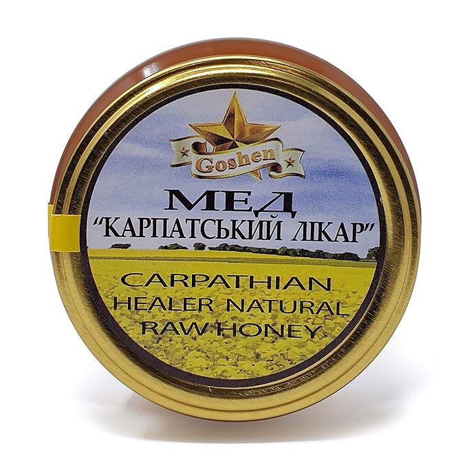 Carpathian Raw Honey Wild Berry | 100% Pure Unfiltered Unpasteurized Ethically Sourced | Glass Jar 908g
