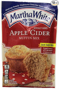 Martha White Apple Cider Muffin Mix 7 Ounce (Pack of 12)