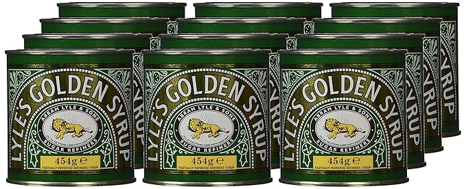 Tate &amp Lyle Golden Syrup - Case of 12 X 454 Gram Containers