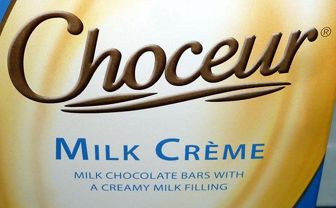 Choceur Milk Chocolate Milk Creme Bars Made in Germany 7.05 Ounce (3 Pack)