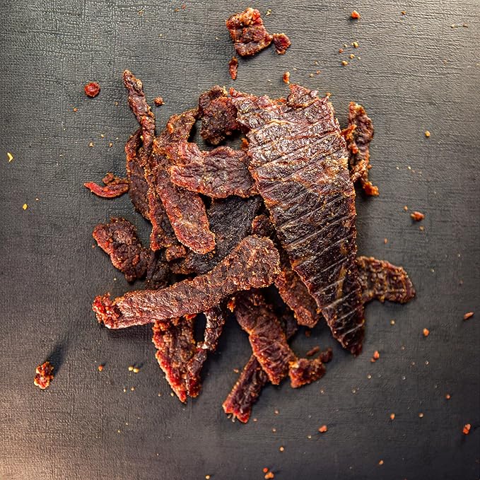 Centennial Cuts Beef Jerky – Telluride Teriyaki – High Protein Classic Sweet &amp Savory – 7 oz