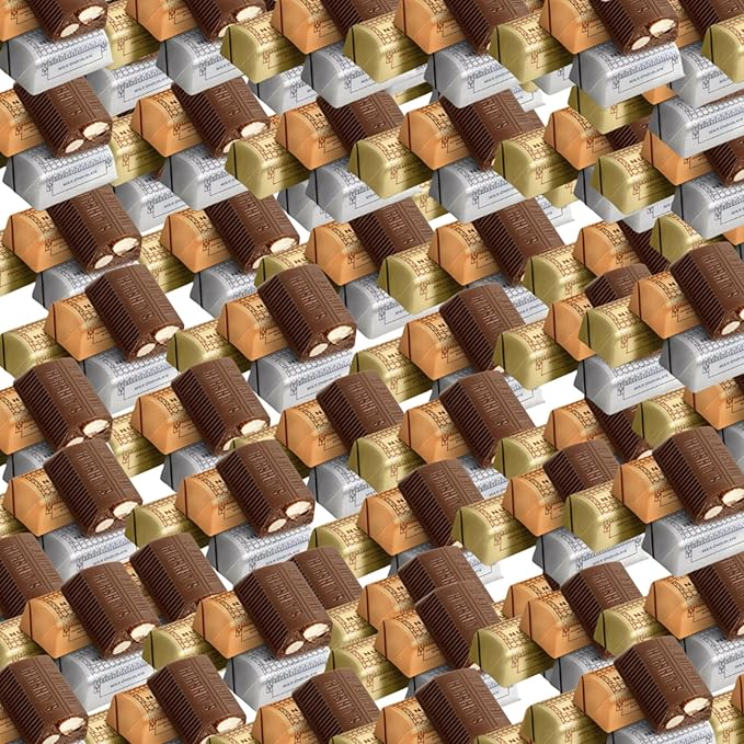Chocolate Nuggets Assorted 2 Lbs. Bulk Foil Wrapped Perfect for Weddings Anniversaries Showers Corporate Events Candy Bowls &amp Buffets Gifts &amp More!
