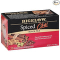 Bigelow Tea Spiced Chai Black Tea Caffeinated Tea 20 Count Box (Pack of 6) 120 Total Tea Bags