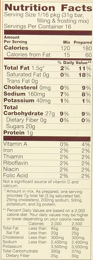 Betty Crocker Dessert Bar Mix Reese's Peanut Butter &amp Chocolate 17.75oz Box (Pack of 3)