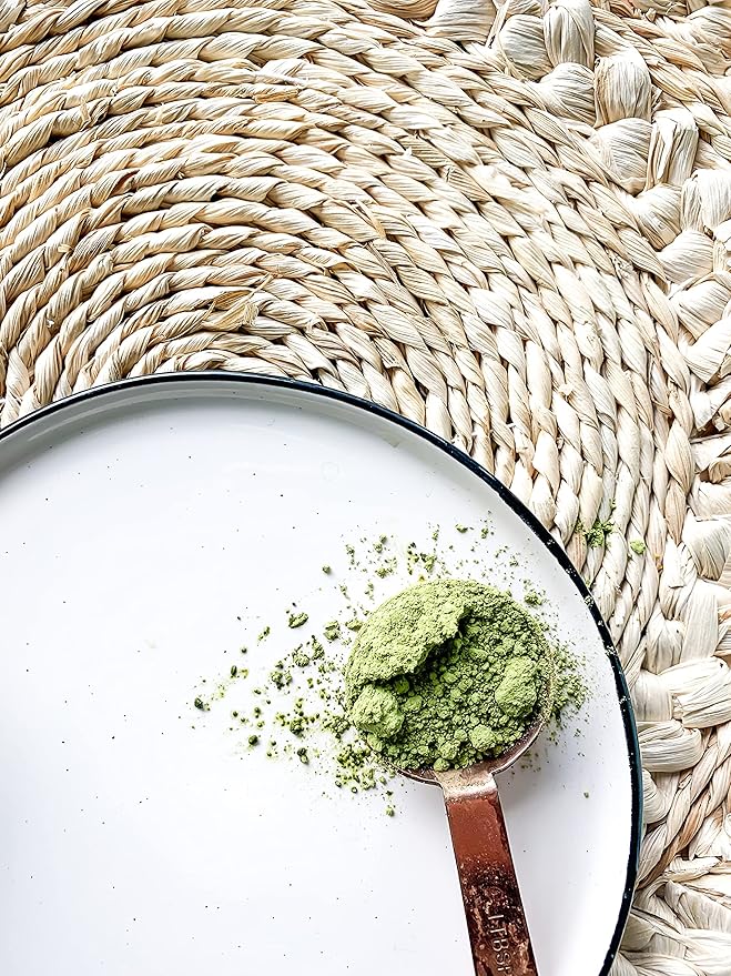 Organic Traditions Premium Matcha Powder Authentic Japanese Tencha Leaves Green Tea Rich in Antioxidants and Naturally Occurring L-Theanine for Calm Focus Energy Drink Tea 100g / 3.5oz Bag