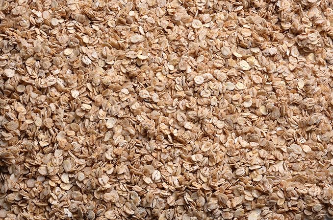Burl Barley Granola Honey Granola Whole Grain Barley Cereal Delicious Granola for Yogurt Parfaits Bulk 5 Pound Bag Great for Cafes and Home Food Storage