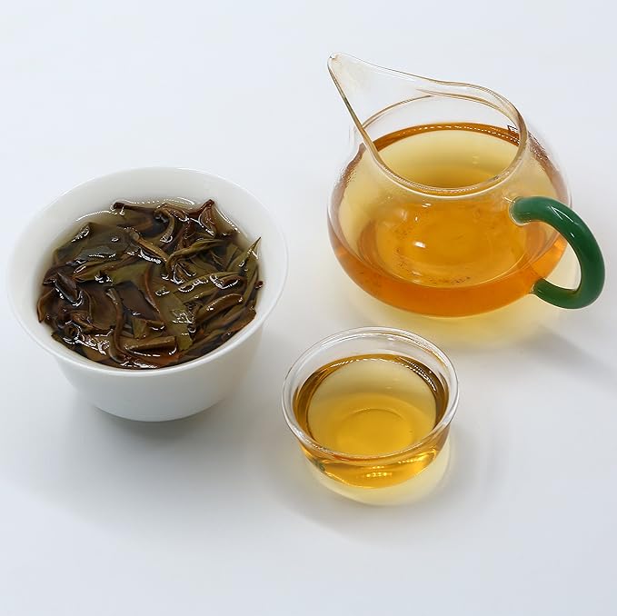 Yunnan Pu'er Tea 357 Grams Raw (Tong Qing He) Raw PU'ER Aged Fermented Puerh Tea Chinese Sheng Black Tea for Daily Drink and Gift