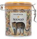 Mango Balck Tea Loose Leaf 3.5 Oz. USDA Organic. Pantenger Mango is a Tea Blend of Organic Black Tea Leaves with Mango Pieces and Marigold Petals. Drink Hot or Iced.