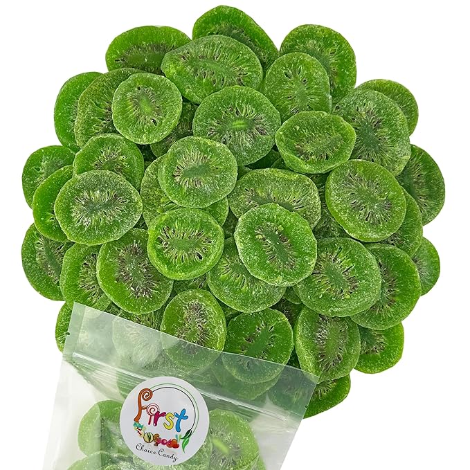 FirstChoiceCandy Sweetened Sliced Dried Kiwi 5 Pound