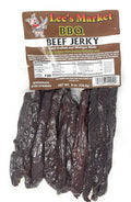 Lee's Market BBQ Beef Jerky - Soft &amp Tender - Healthy Low Carb Gluten-Free Snack - Paleo &amp Keto-Friendly - Michigan Made Handcrafted Jerky - Specialty Gourmet Meat Snacks - 8oz