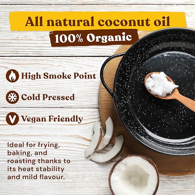 Coconut Merchant Organic Coconut Oil 35 Ounce | Extra Virgin Raw Cold Pressed Unrefined | Ethically Sourced Vegan Ketogenic and 100% Natural | For Hair Skin &amp Cooking (35 Oz / 1L)