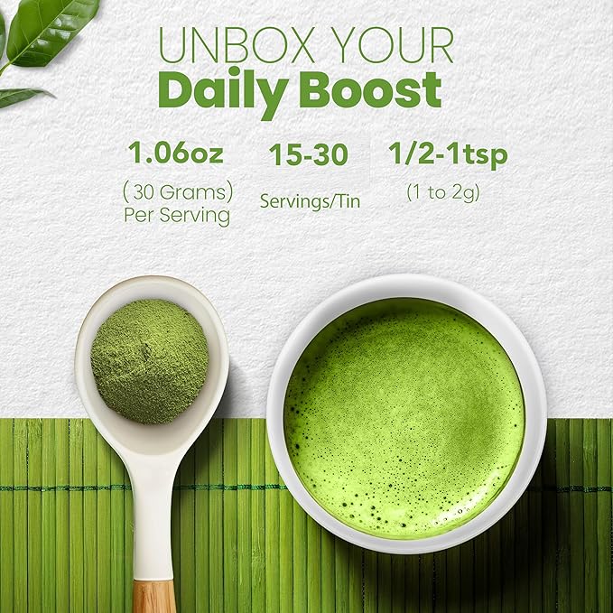 Matcha Wellness - TAKARAMONO Ceremonial Grade Matcha - Premium Japanese First Harvest Stone-Ground Matcha Green Tea Powder from Shizuoka Smooth Umami for Tea Ceremony Latte &amp Daily Wellness