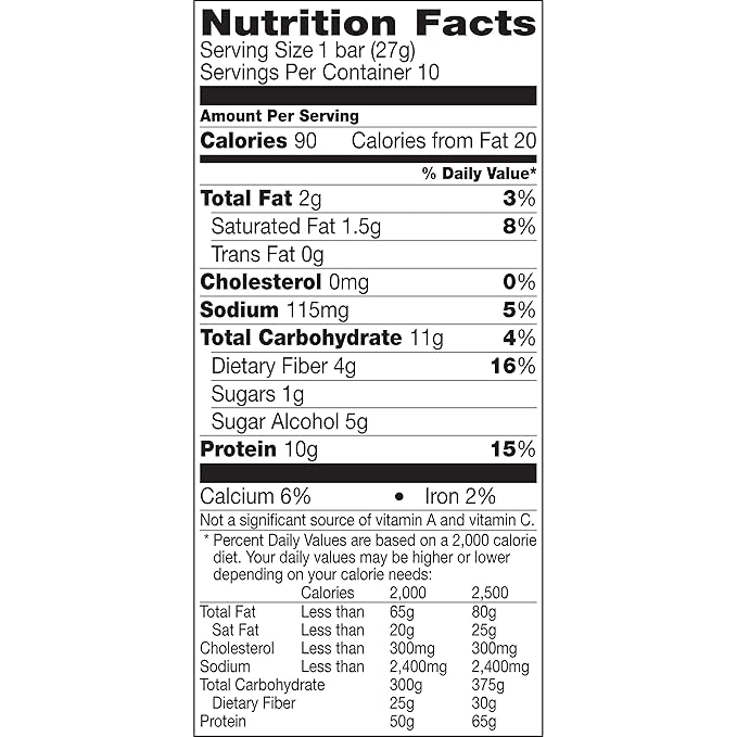 Protein One 90 Calorie Keto Protein Bars Strawberries and Cream 10 ct (Pack of 6)
