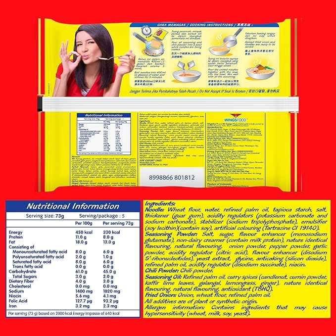 Mi Sedaap Curry Flavor Instant Noodles Pack of 30 – Indonesian curry ramen cups stir fry cup noodles