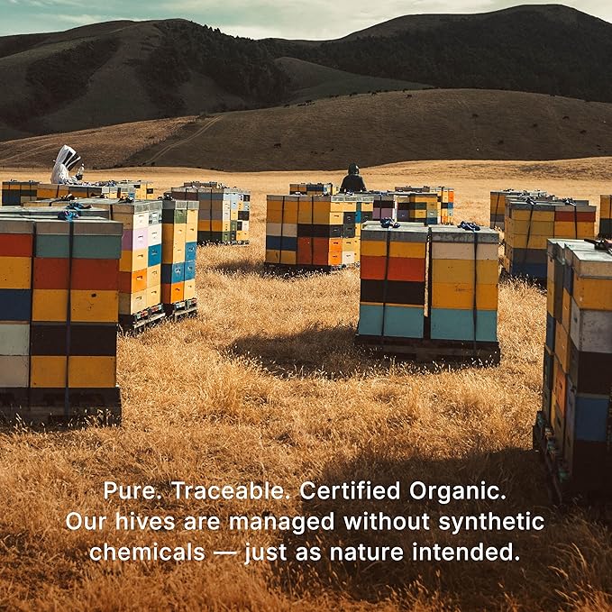 Three Peaks Organic Raw Manuka Honey UMF 10+ (MGO 300+) – USDA Organic Non-GMO Certified UMF Monofloral Manuka Honey 3rd-Party Tested Traceable Hive to Jar – New Zealand (8.8 oz UMF 10+)