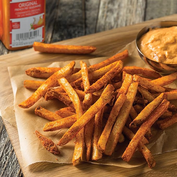 Lawrys Original French Fry Seasoning 16 oz (Pack of 6) - Six 16 Ounce Containers of French Fry Seasoning Powder with Premium Blend of Spices Best on Fries Potatoes Vegetables and More