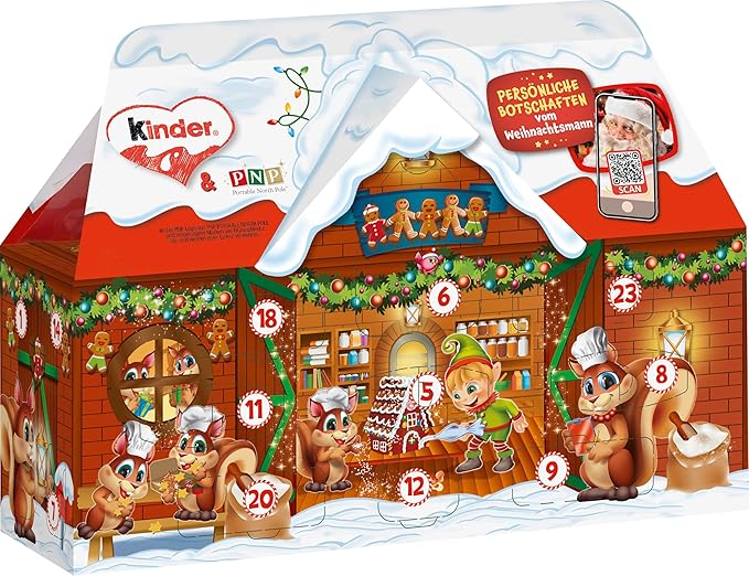 Ferrero Kinder Mix Advent Calendar 3D House - 234g
