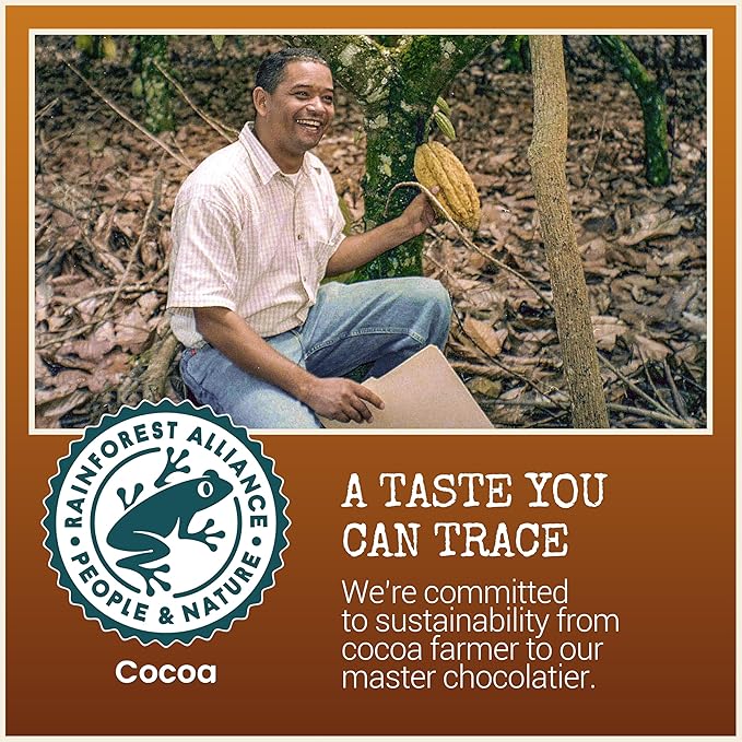 Chocolove Salted Caramel Chocolate Bites | 55% Cocoa | Silky Caramel with a Hint of Salt | Made with Premium Chocolate | Non-GMO &amp Gluten-Free 3.5 oz Pack (8 Pack)