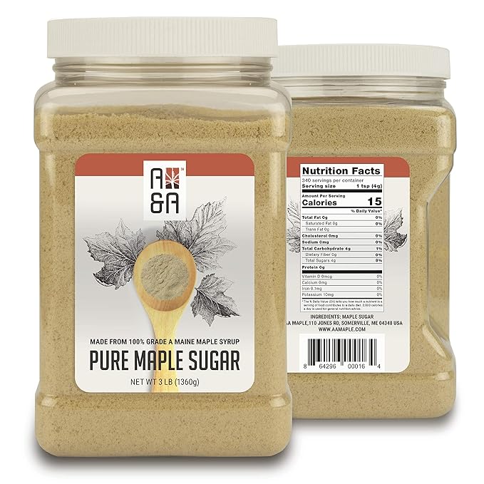 Pure Maple Sugar - 48 Oz - A&ampA Maple