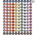 InfuSio Flavored Coffee Pods Variety Pack - 120 Count Flavored Medium Roast 12 Curated Blends Inspired by Classic Cocktails Compatible with Keurig K cups 2.0 Brewer