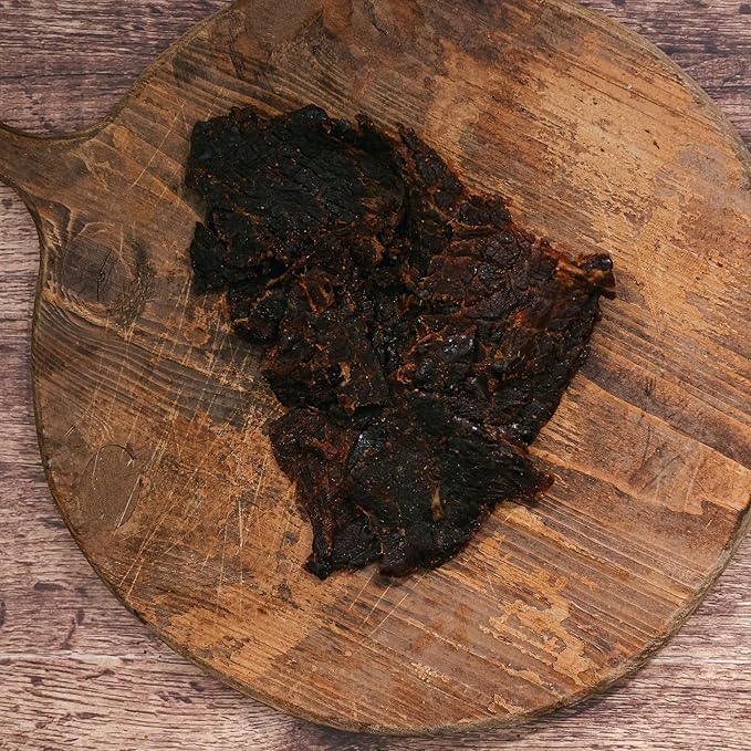 Mahogany Smoked Meats: Chipotle Bourbon Beef Jerky - 16oz