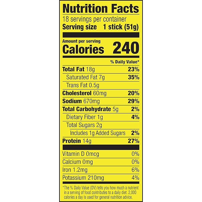 Slim Jim Smoked Meat Sticks Deli Style Original Flavor High Protein Easter Basket Stuffer for Men 1.8 oz. (18 Count)