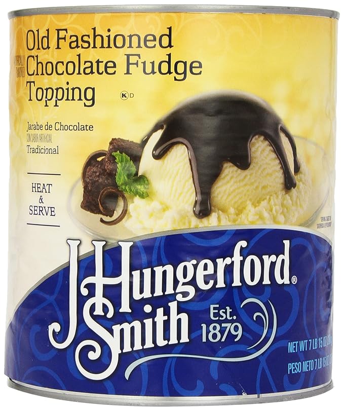 J. Hungerford Smith Hot Fudge Topping Old Fashion 127 Ounce