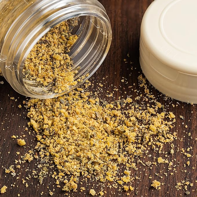 Dan-O's Cheesoning Block Seasoning Set Small Bottles 4 Pack Includes Ranch Cheesoning Red Pepper Cheesoning Cheesoning and Jalapeño Cheesoning Seasonings Sugar Free Zero Calorie Use this Seas