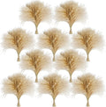 450 PCS Exquisite Natural Pampas Grass Decor - Versatile Reed Grasses for Home &amp Event Decoration Pompous Fluffy Tall Dried Reed Grass - Perfect for Vases Wreaths &amp Table Centerpieces