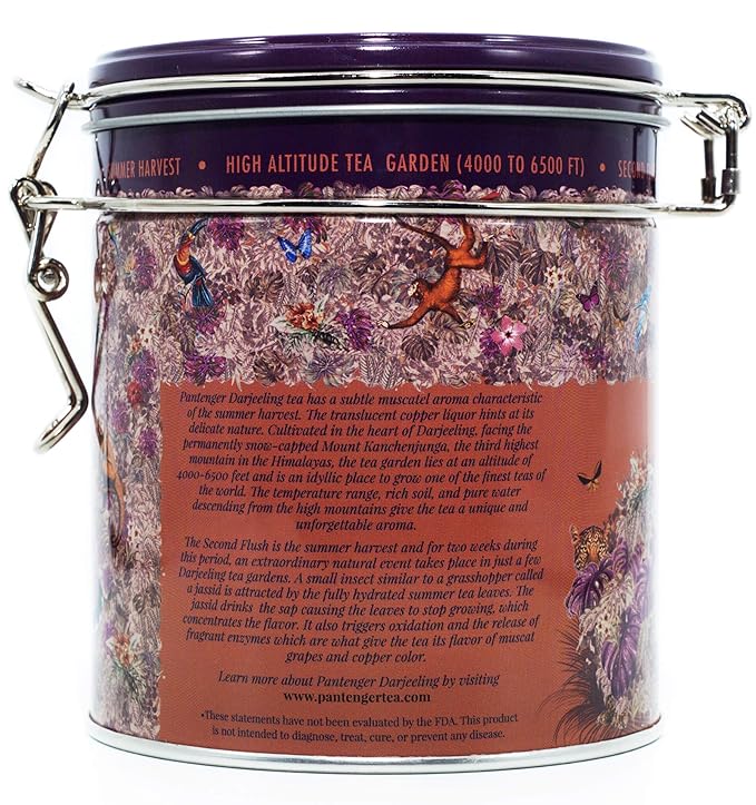 Darjeeling Tea Summer Harvest FTGFOP1. (3 Oz). Single Estate. Darjeeling Second Flush. High Altitude Tea Garden.