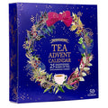 New English Teas Christmas Tea Advent Calendar 50 Pyramid Teabags 5 Festive Black Tea Fruit &amp Herbal Blends