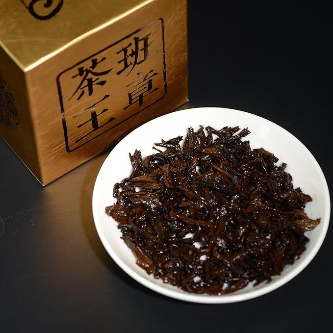 Dian Mai Seal of Emperor series Pu'er teaprocessed in 2007 by 300 years old tea tree leaves 500 grams cubic brick（1.1lb）