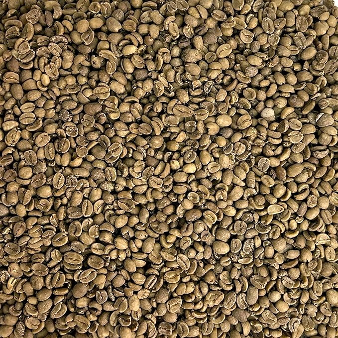 Current Crop Roasting Shop Bali Hai Organic Decaf Coffee Beans – Unroasted Green Coffee – Swiss Water Process – Indonesia Blend – Smooth &amp Balanced with Cocoa &amp Marshmallow Notes - 3 Pound Bag