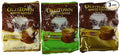 OLD TOWN White Coffee 3 in 1 Variety Pack (Classic Natural Cane Sugar Hazelnut) brown