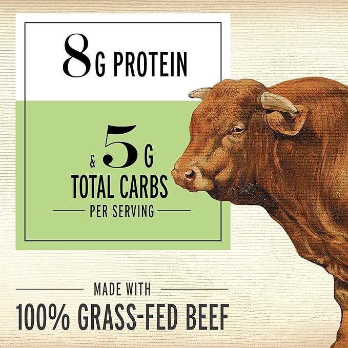 EPIC Beef Uncured Bacon and Apple Bars Whole 30 Paleo Friendly Protein Snacks 12 Ct 15.6 oz (Pack of 4)