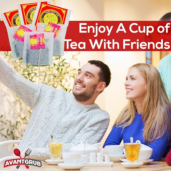 Authentic Restaurant-Grade Oolong Tea Bags 600 Pk. Premium Chinese Tea Sachets for Hot or Iced Caffeinated Drinks. Individually Packed Semi-Fermented Drink for Detox Health Diet Energy 38.4 Oz.