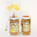 California Raw Wild Flower Honey with Comb 16 Ounces 1 LB Pure 100% Natural Grade A Gift Wrapped 2PK