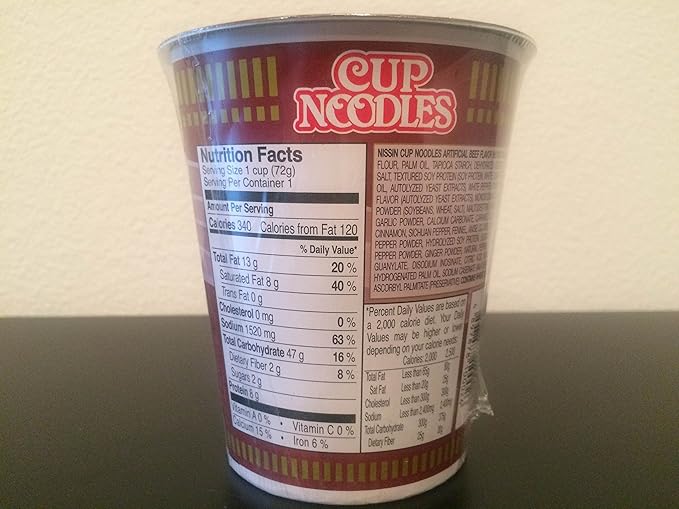 Cup noodles(pack of 4)
