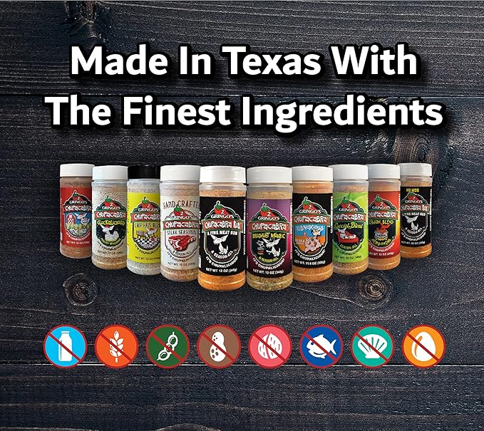 2 Gringos Chupacabra Cluckalicous Poultry Seasoning 25 Ounces