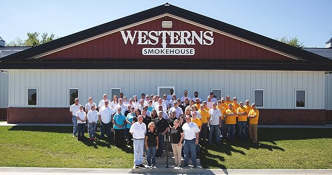 Western's Smokehouse Meat Sticks Variety Pack of 40 – 8 Flavors of Pork and Beef Jerky - Bulk Snacks Individually Wrapped Gluten-Free MSG-Free Soy-Free No Nitrates