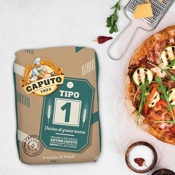 BrickOvenBaker Tipo 1 Soft Wheat Flour Molino Caputo 5kg